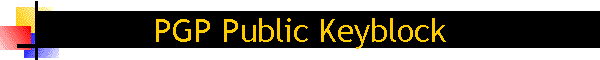 PGP Public Keyblock